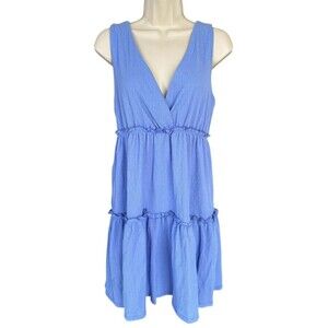 cheap long beach dresses Women's Bohemian Blue Cotton T-Back Maxi Dress MS-Dresses Mini Dresses Leonie Tie Front Mini Color:Lavender Gray weather adventures